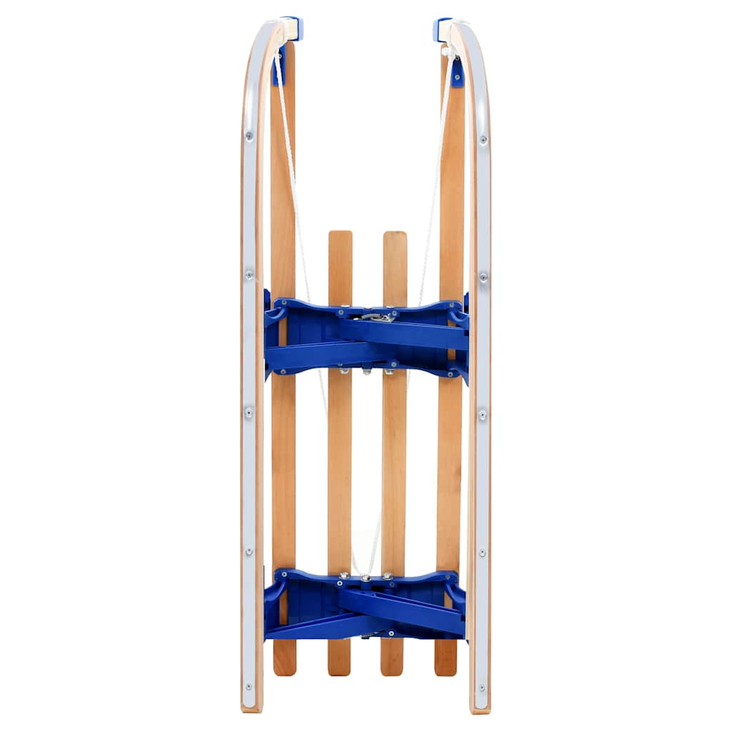 Skládací sáně dřevěné 110 cm