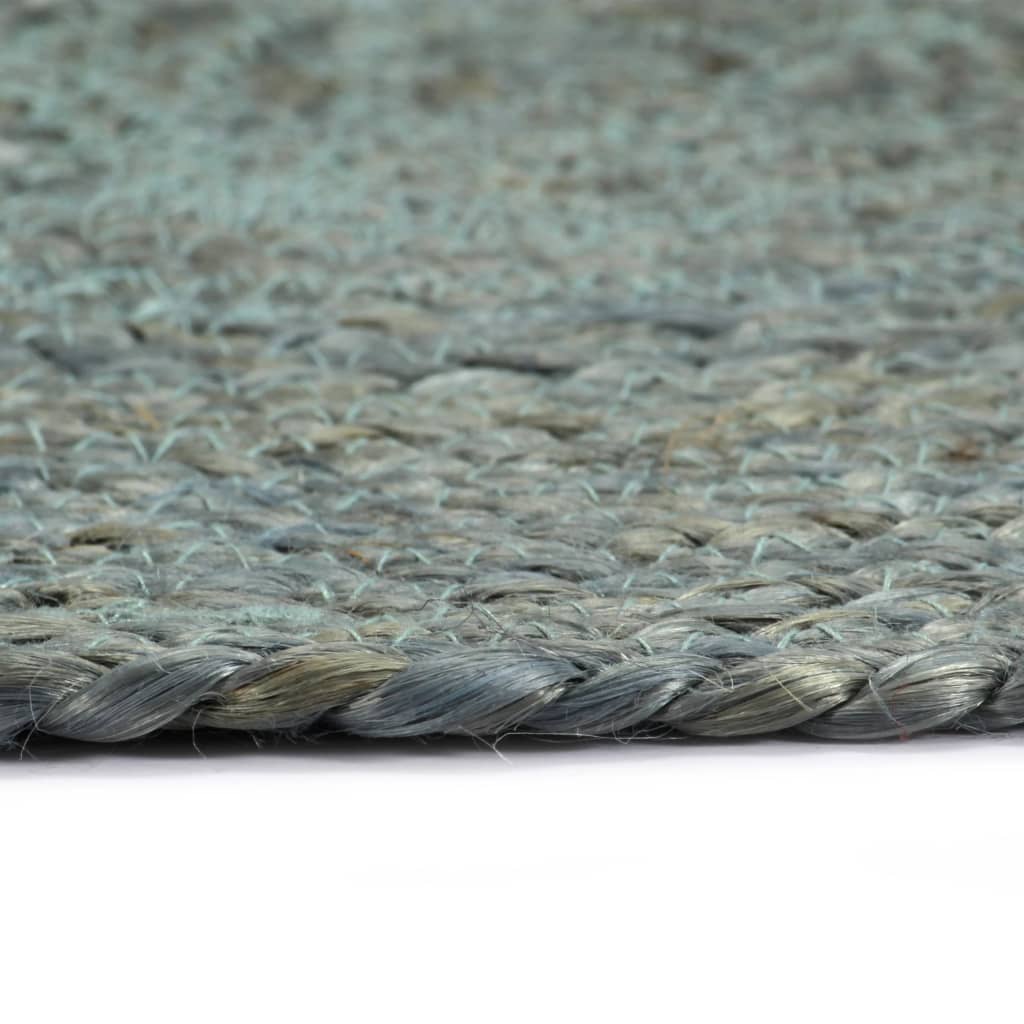 Prostírání 6 ks olivově zelené 38 cm kulaté juta