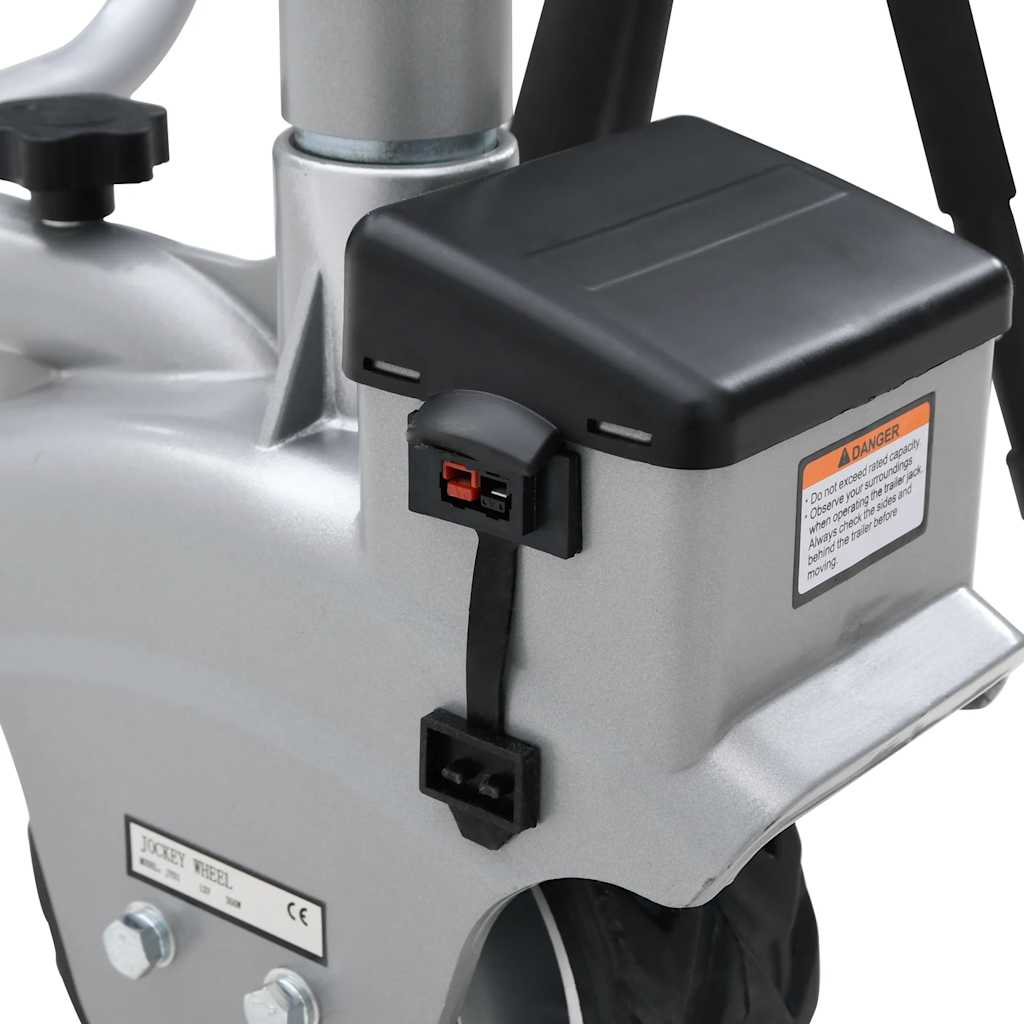 Hliníkové opěrné kolečko na přesunování přívěsu s motorem 12 V 350 W