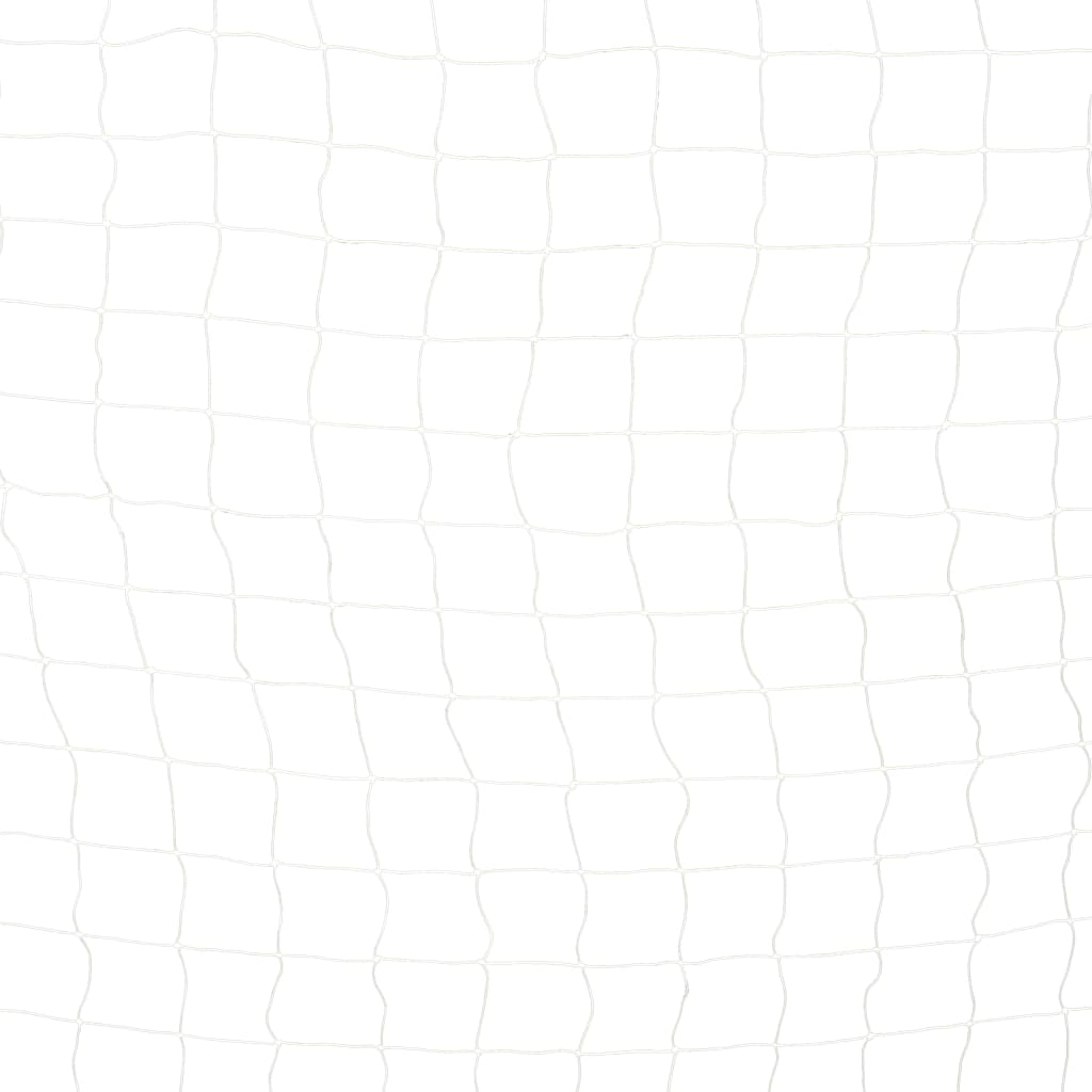 Fotbalová branka 300 x 160 x 90 cm kovová černá a bílá