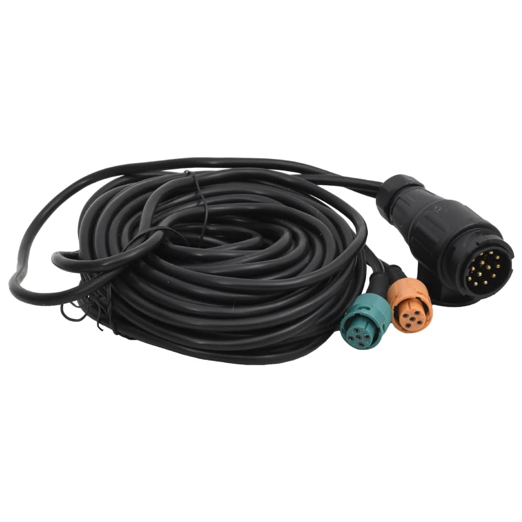Světla na přívěs 2 ks červená 24 x 5 x 14,5 cm 12V LED žárovky