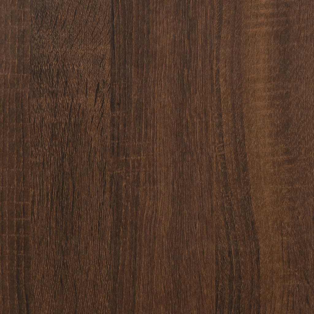TV skříňka hnědý dub 100 x 40 x 50 cm kompozitní dřevo