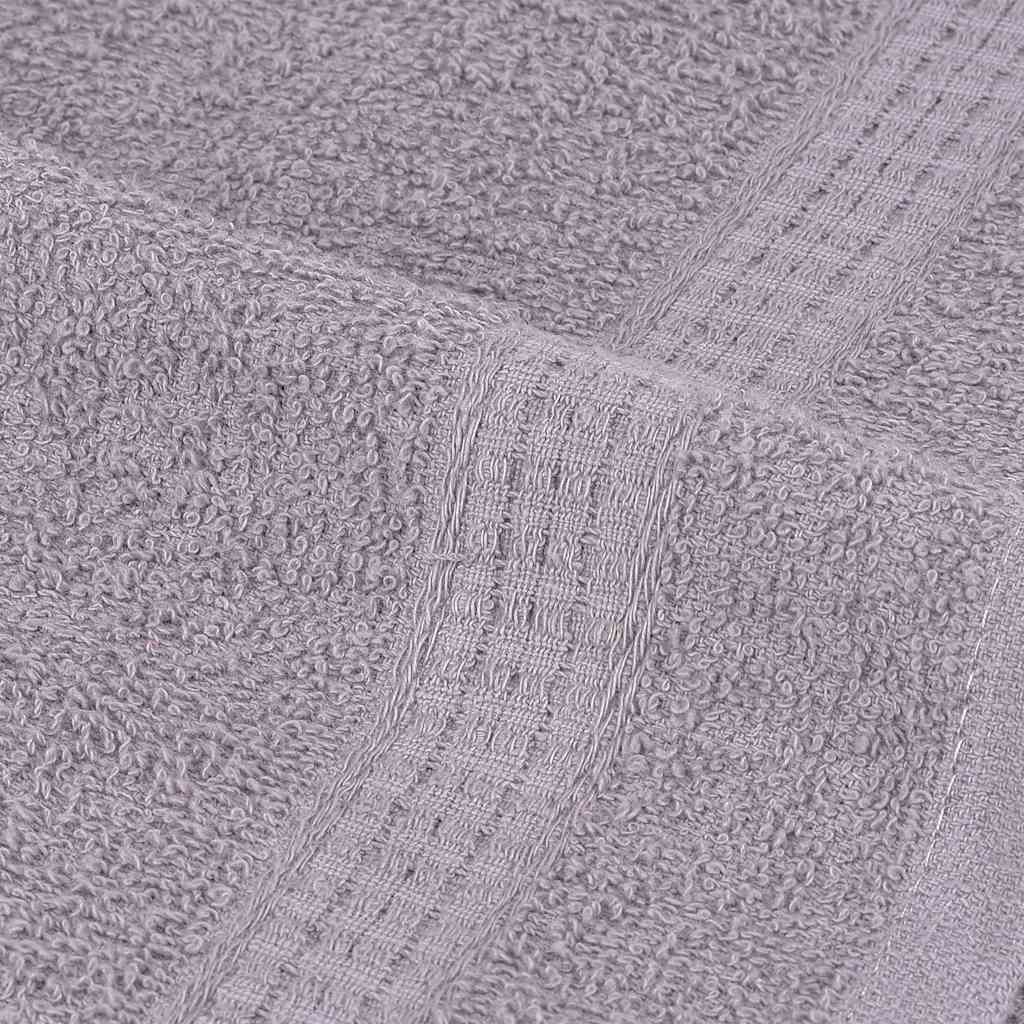 Ručníky FROGN 2 ks šedé 100x150 cm 360 g/m²