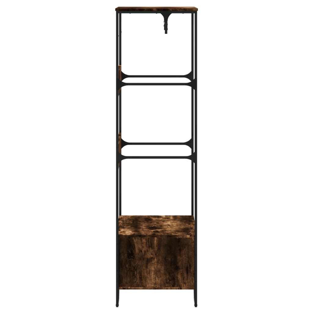 Šatní skříň kouřový dub 90 x 50 x 180 cm kompozitní dřevo