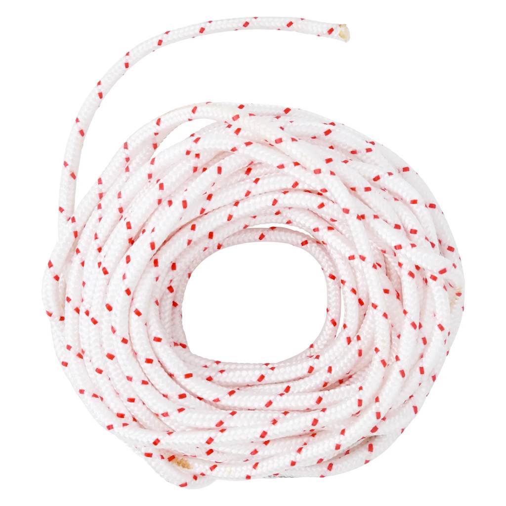 Startovací šňůra bílo-červená Ø 6 mm 10 m nylon