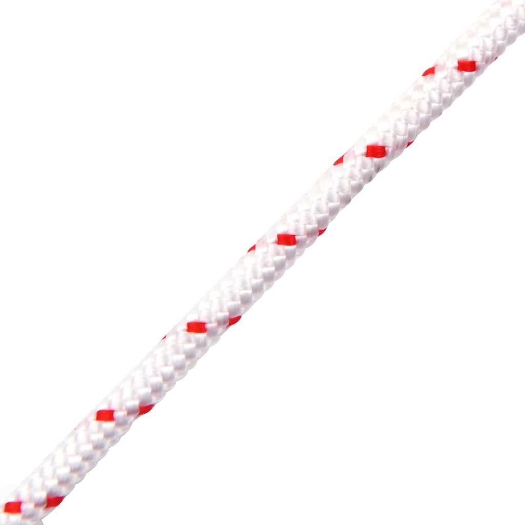 Startovací šňůra bílo-červená Ø 6 mm 10 m nylon