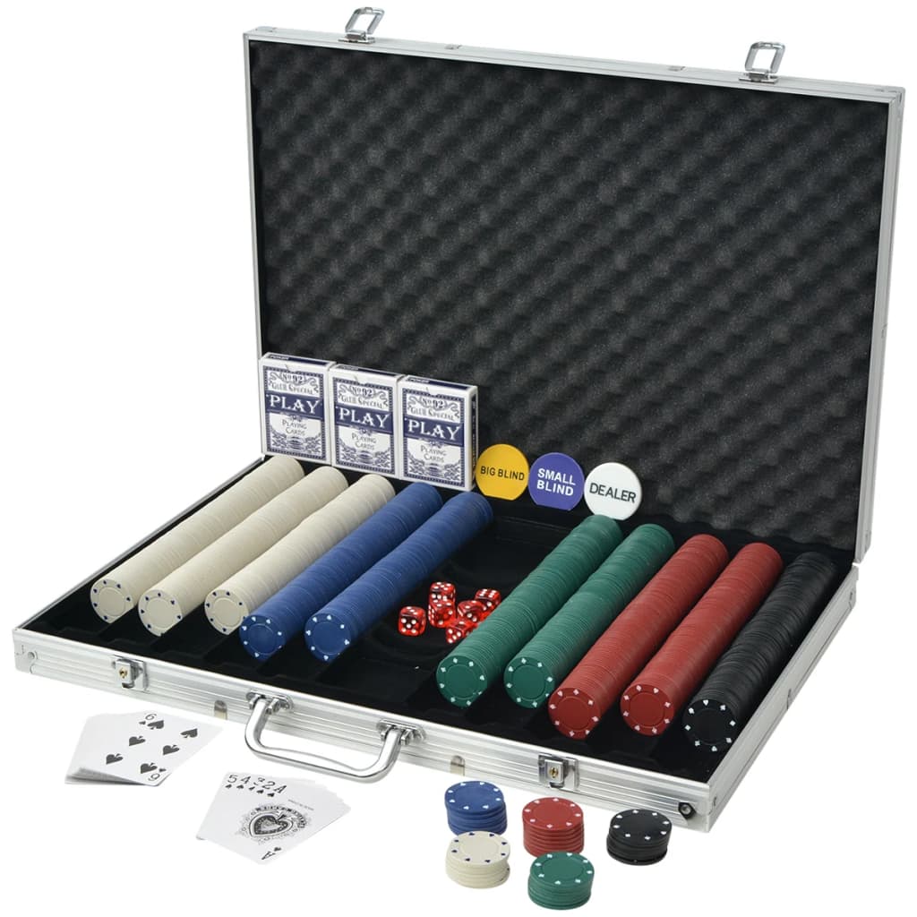 Poker set s 1000 žetony hliník