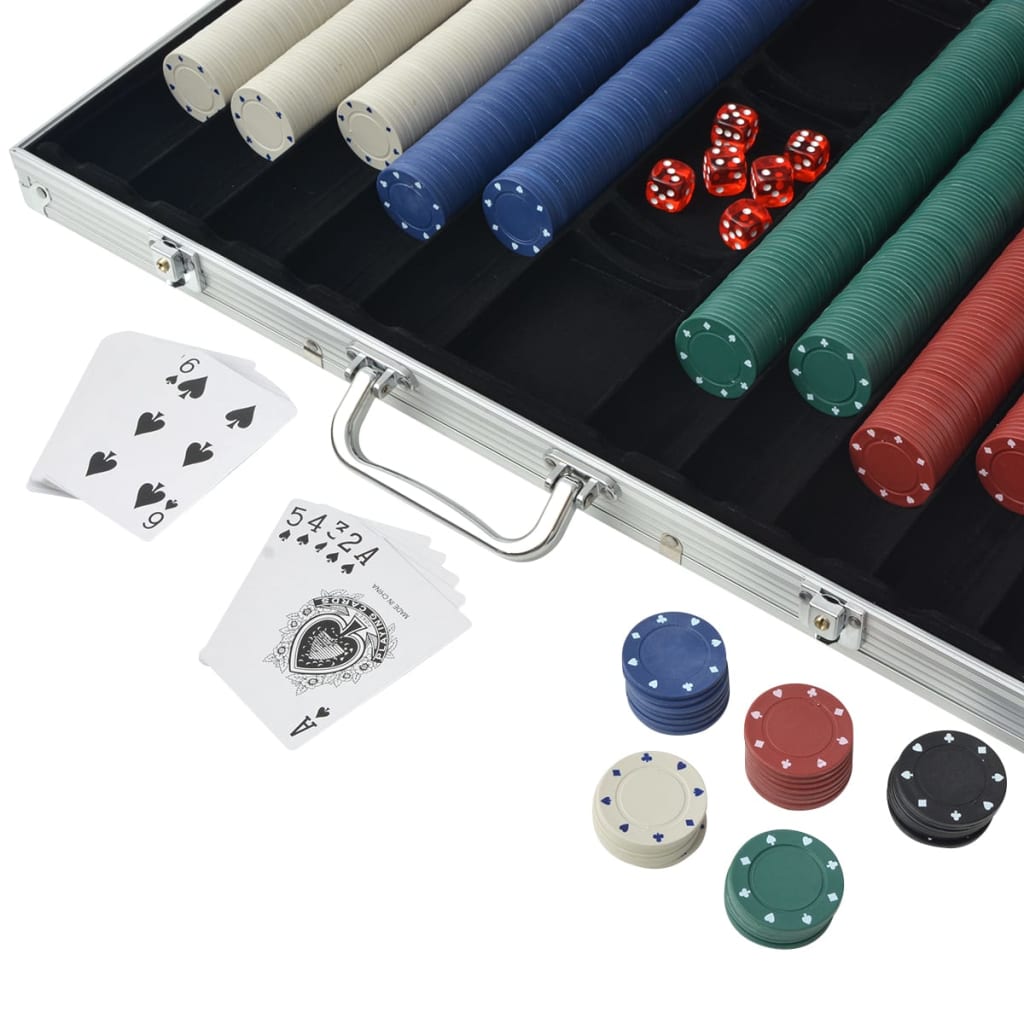 Poker set s 1000 žetony hliník