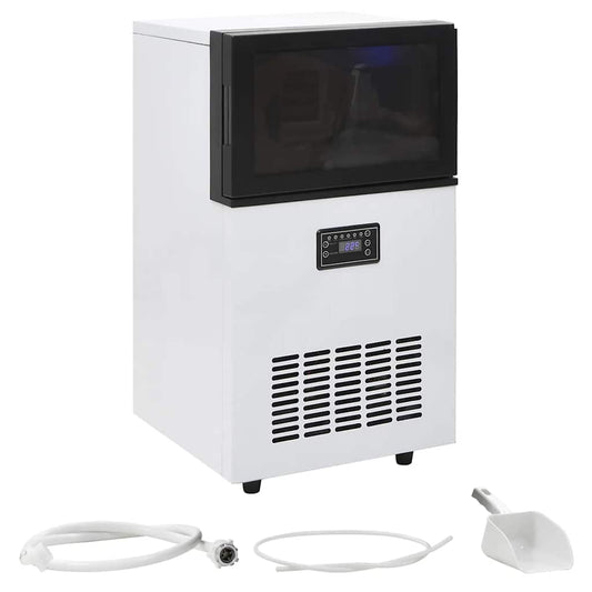 Výrobník ledových kostek černý 45 kg / 24 h