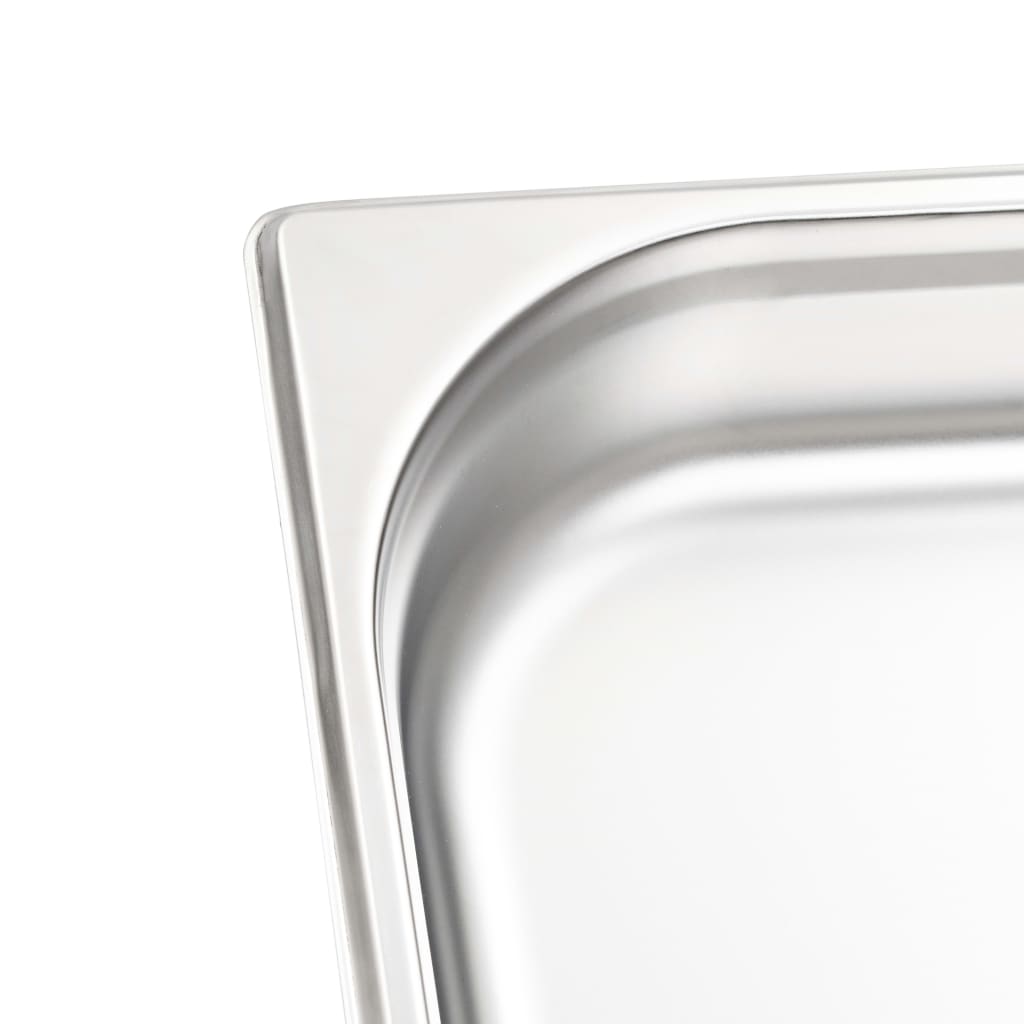 Gastronádoby 4 ks GN 1/2 65 mm nerezová ocel