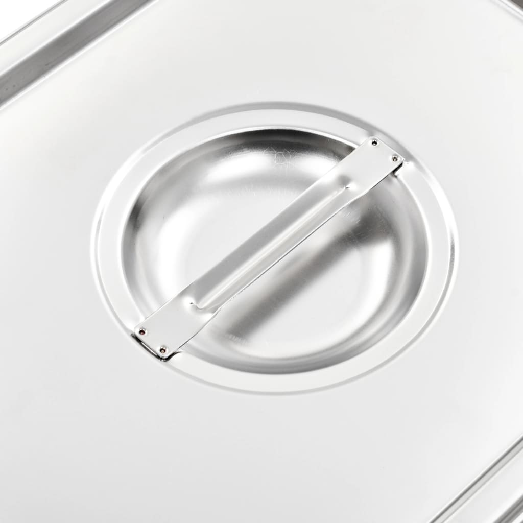 Víka na gastronádoby 1/2 GN 2 ks nerezová ocel