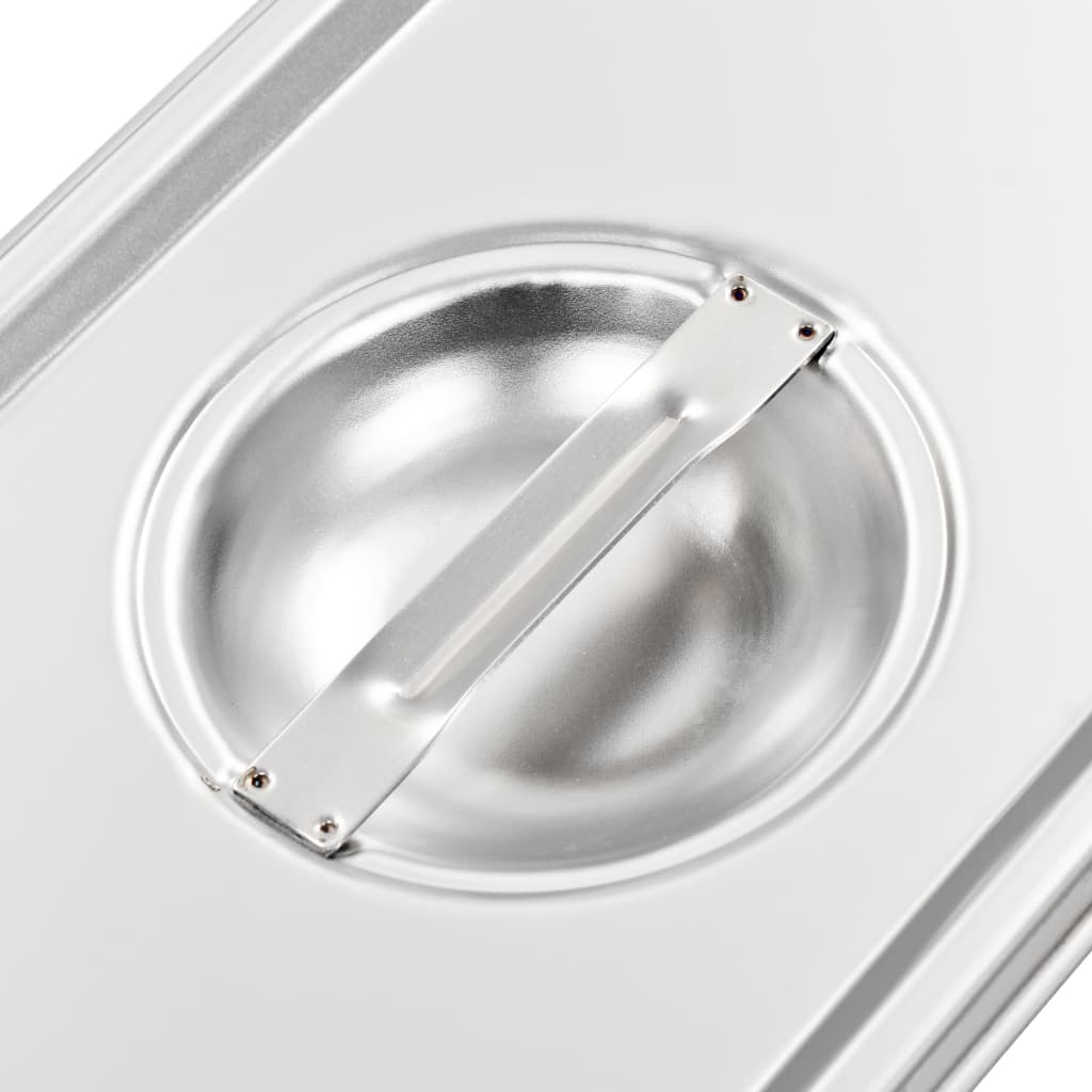 Víka na gastronádoby 1/4 GN 4 ks nerezová ocel