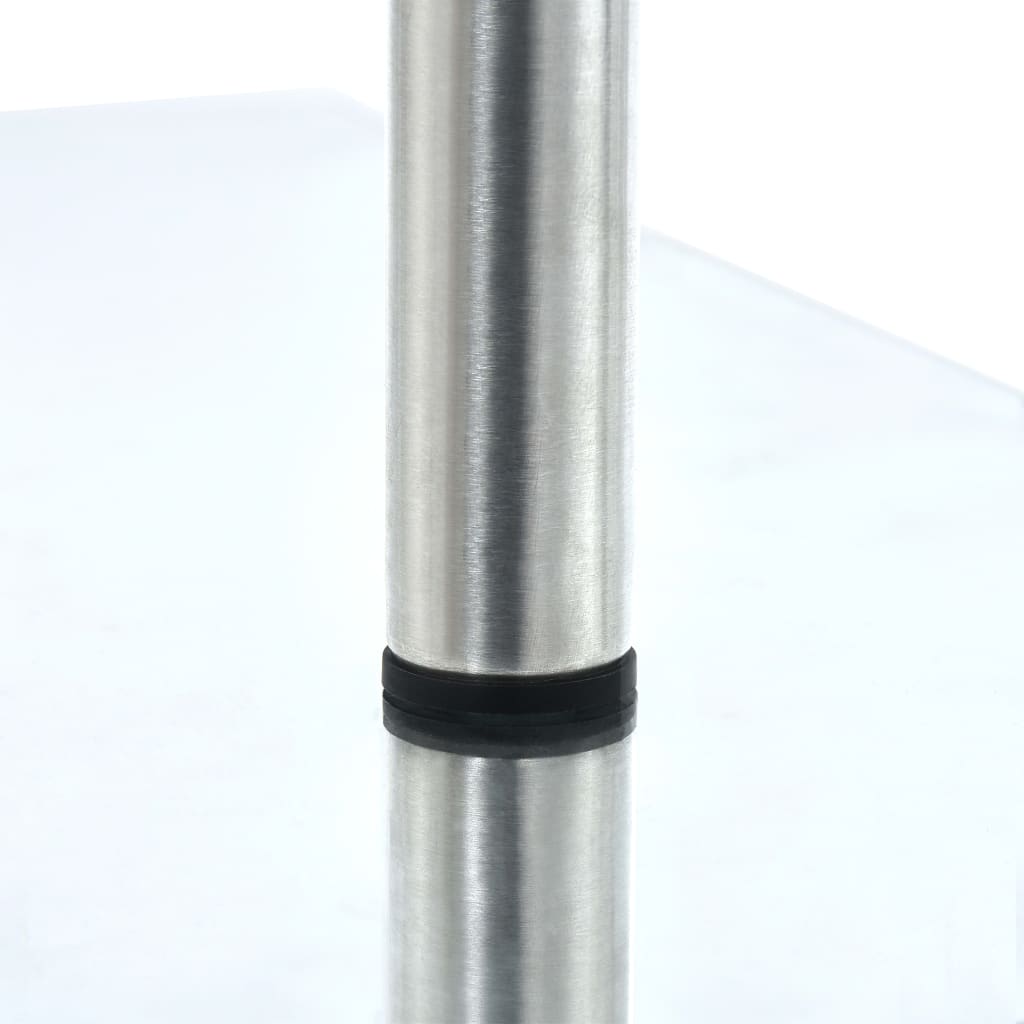 3patrová rohová kuchyňská police tvrzené sklo