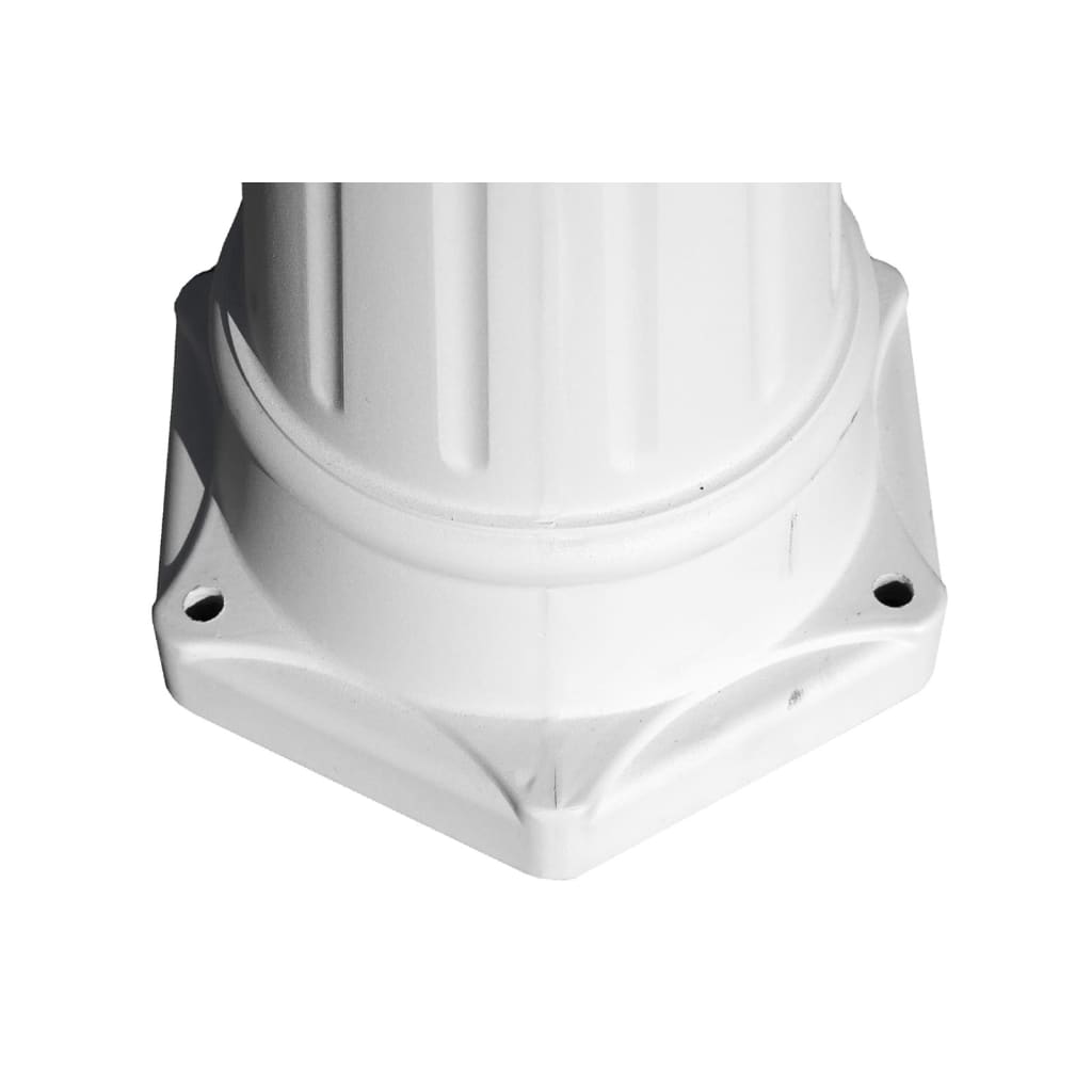 Zahradní lampa Kingston, kandelábr se 3 rameny 215 cm, bílý