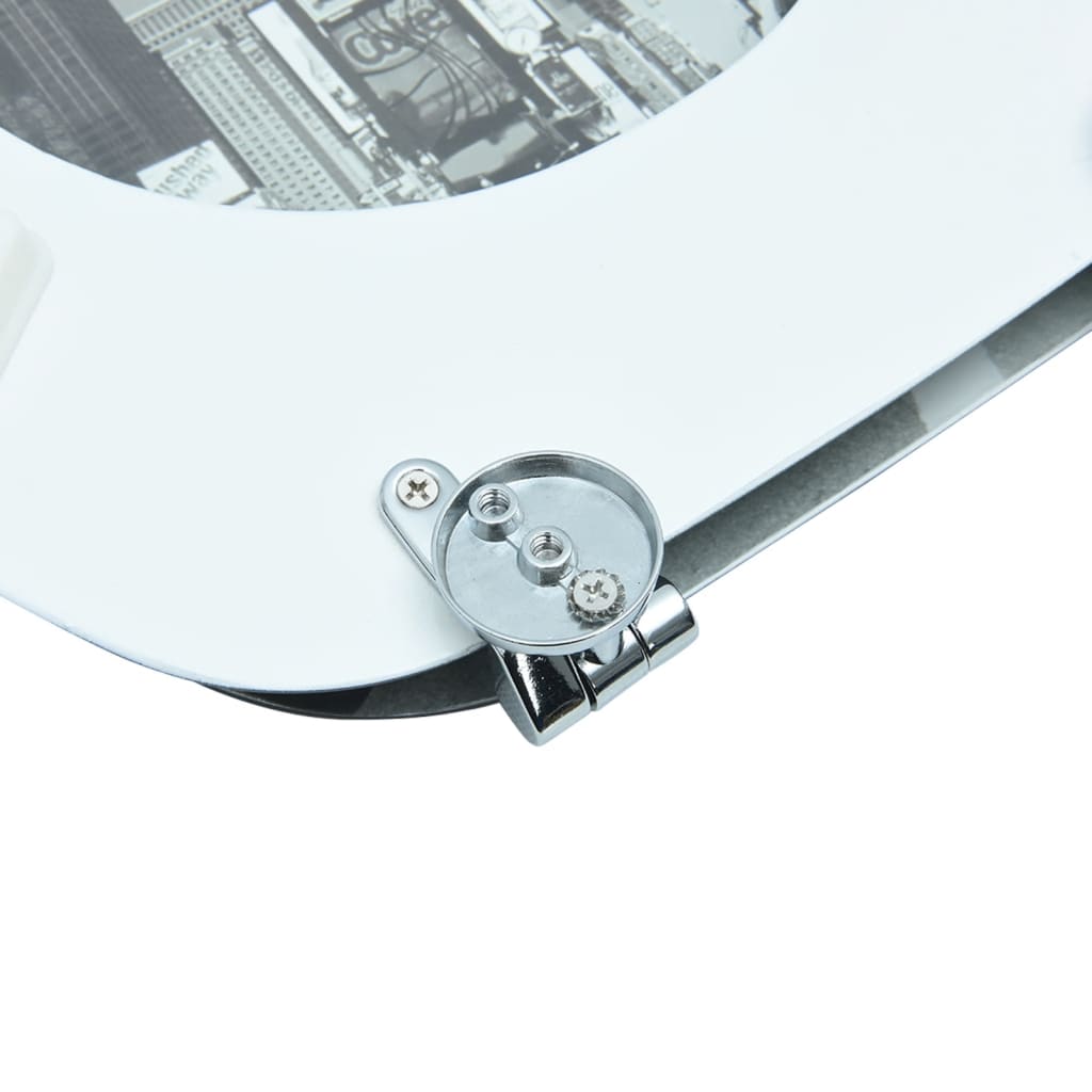 WC sedátko z MDF s víkem, potisk s motivem New Yorku