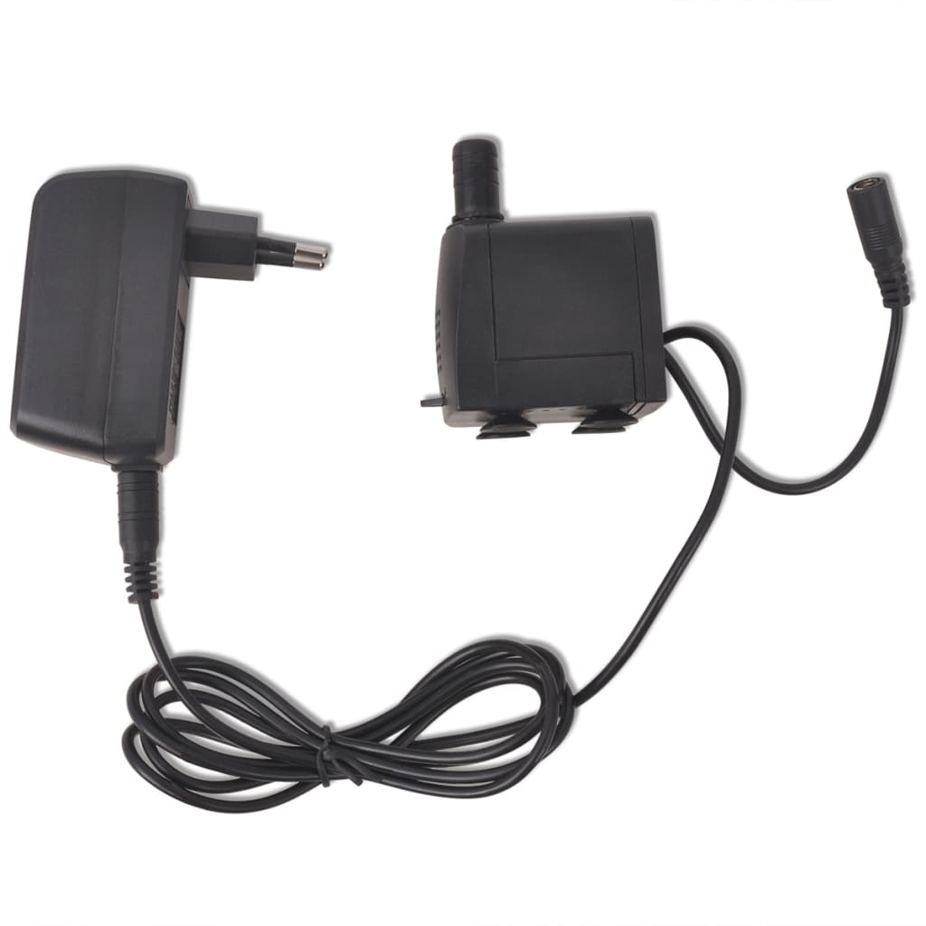 Interiérová fontánka s LED osvětlením, polyresin