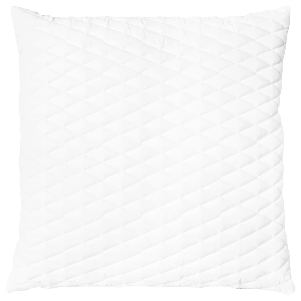 Polštáře 2 ks 80 x 80 x 14 cm paměťová pěna