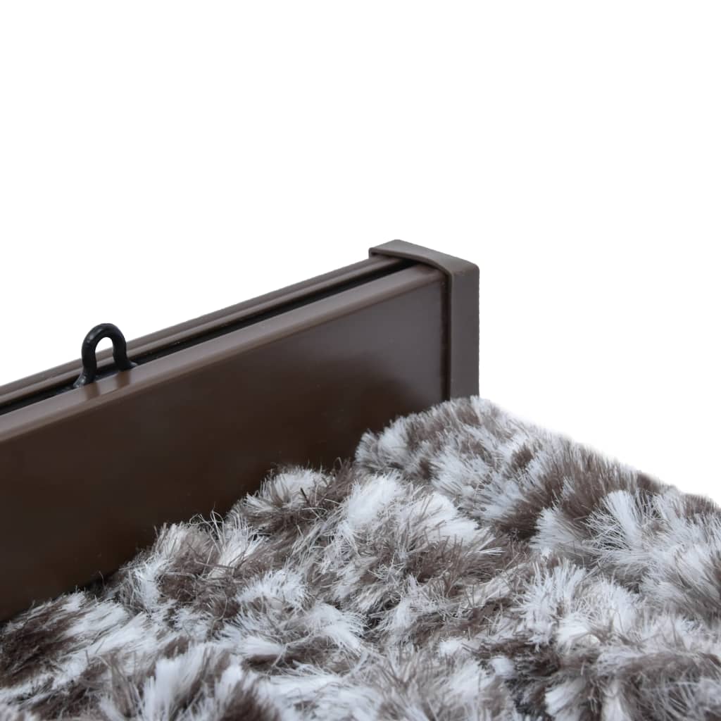 Závěs proti hmyzu hnědý a béžový 56 x 185 cm Chenille