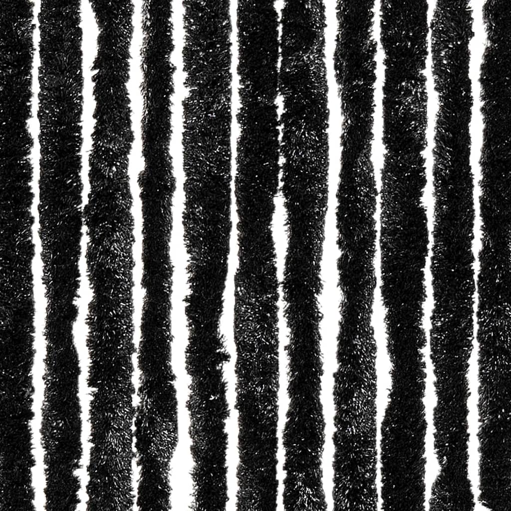 Závěs proti hmyzu antracitový 90 x 220 cm Chenille