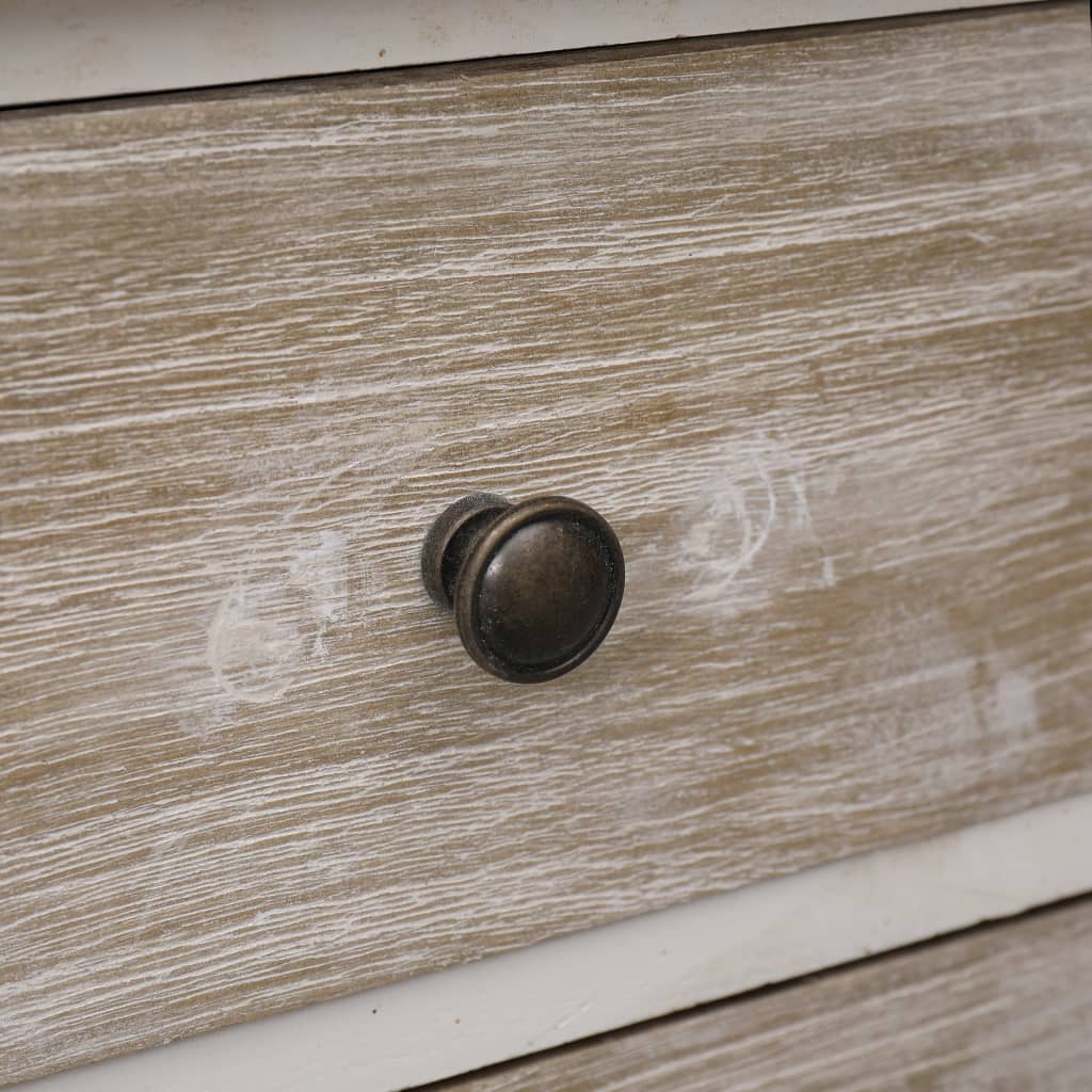 Noční stolky 2 ks 35 x 30 x 50 cm dřevo pavlovnie