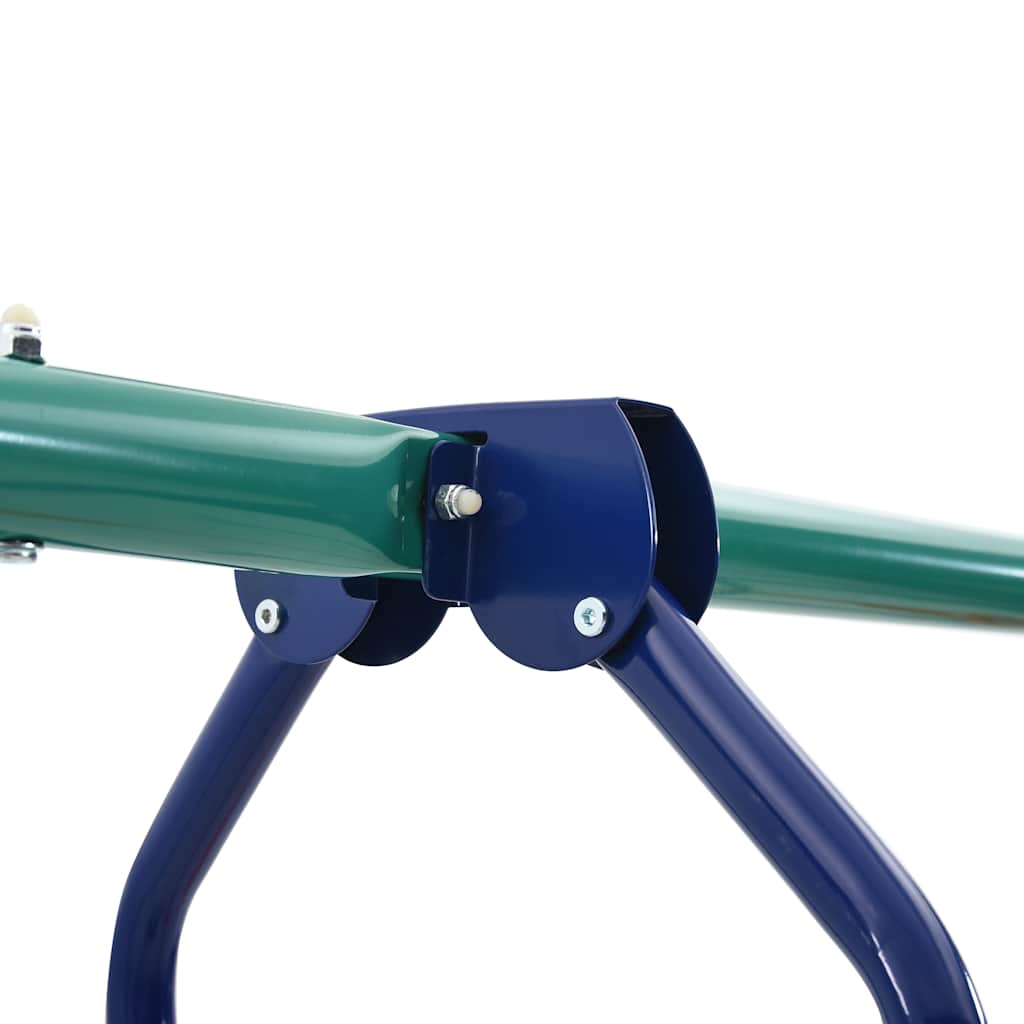 Dětská houpačka se 3 sedátky ocel