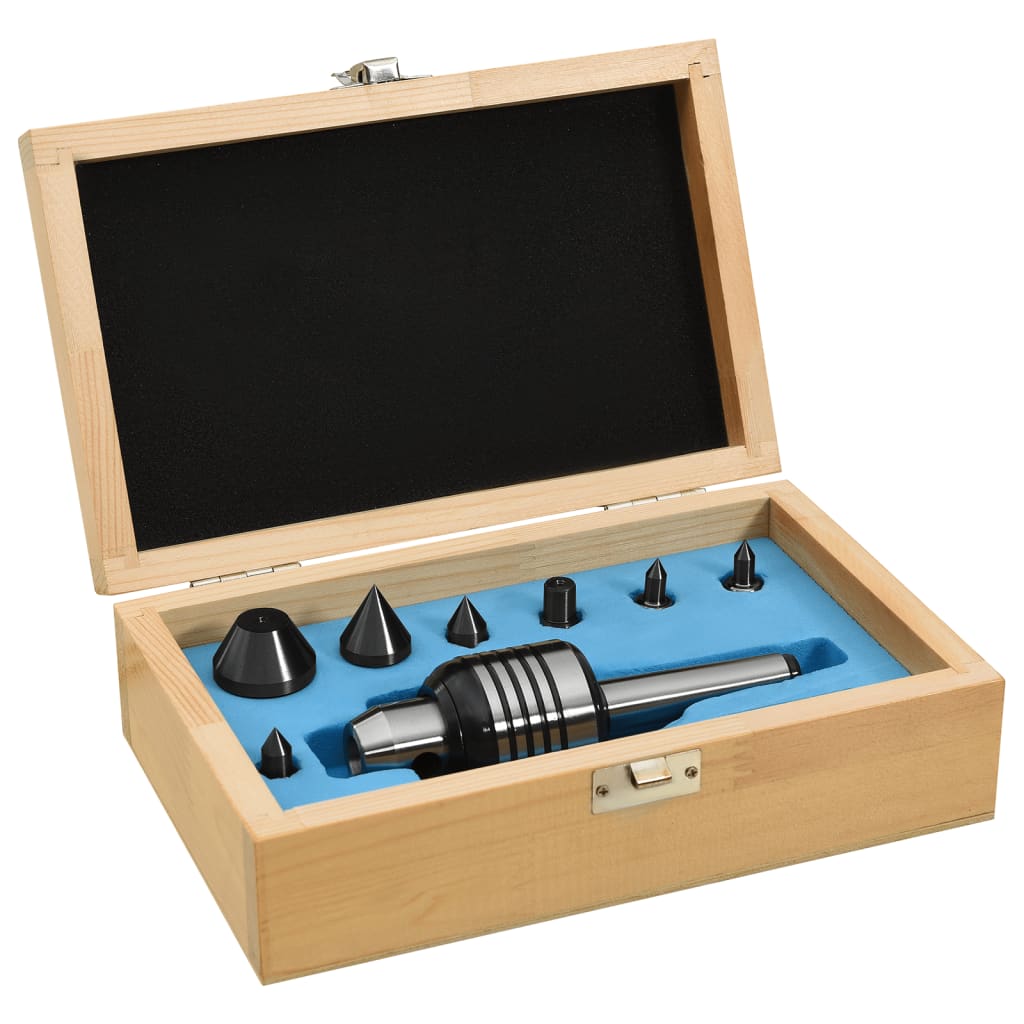 10dílná sada kuželových upínacích trnů MT2