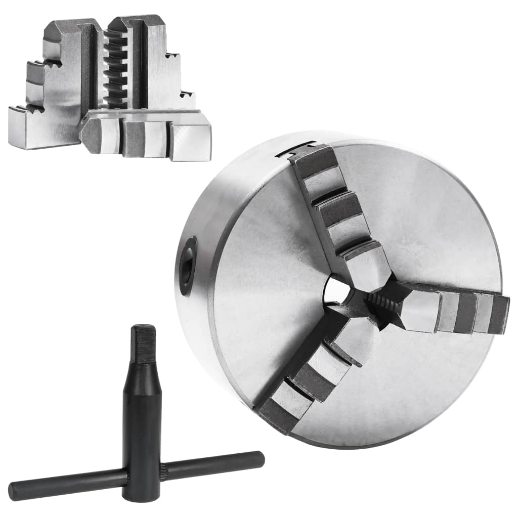 3čelisťové samostředící sklíčidlo soustruh 125 mm ocel