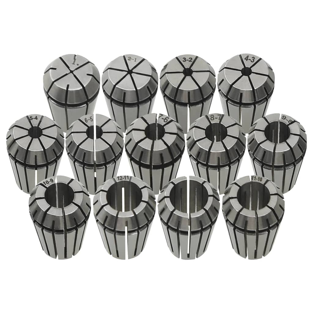 Kleštiny ER20 13 ks sada soustružnických nástrojů