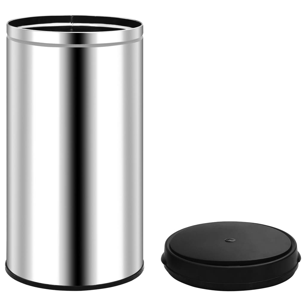 Odpadkový koš s automatickým senzorem 60 l nerezová ocel