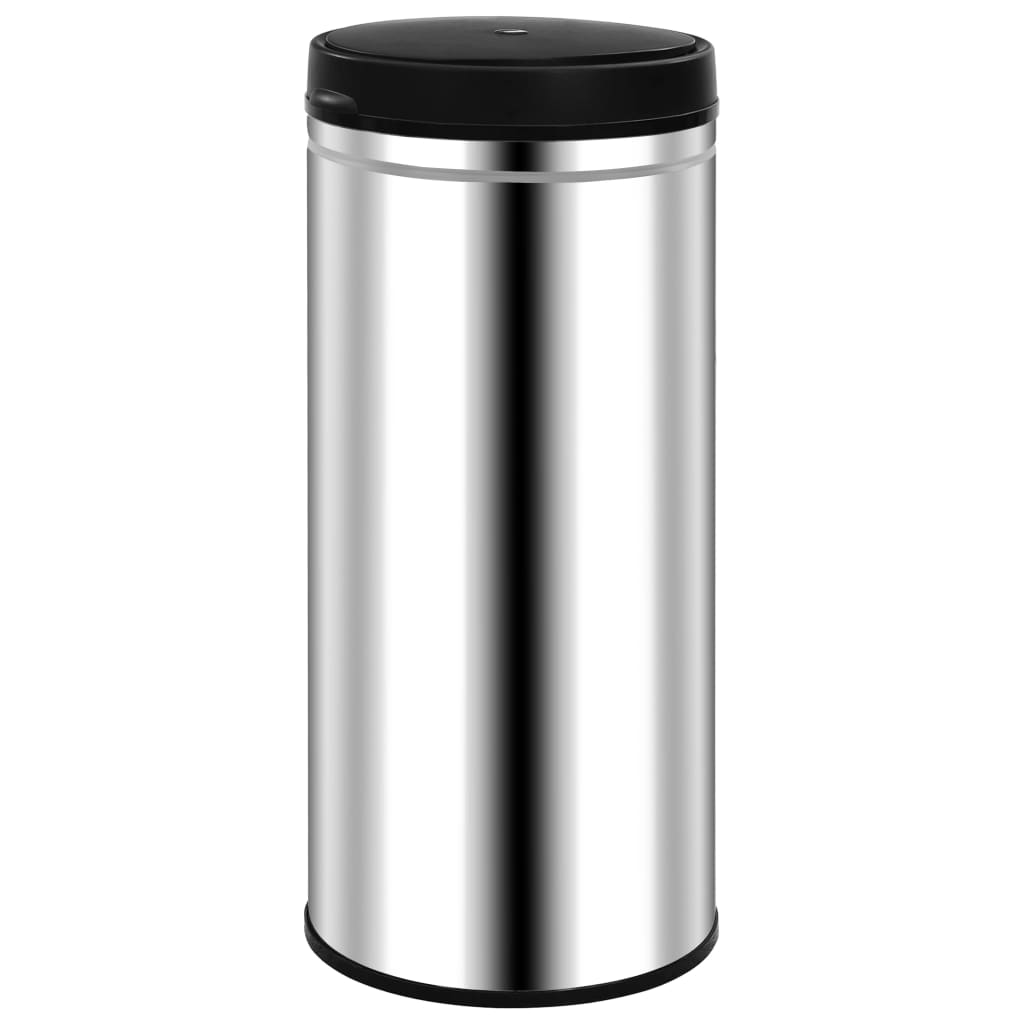 Odpadkový koš s automatickým senzorem 80 l nerezová ocel