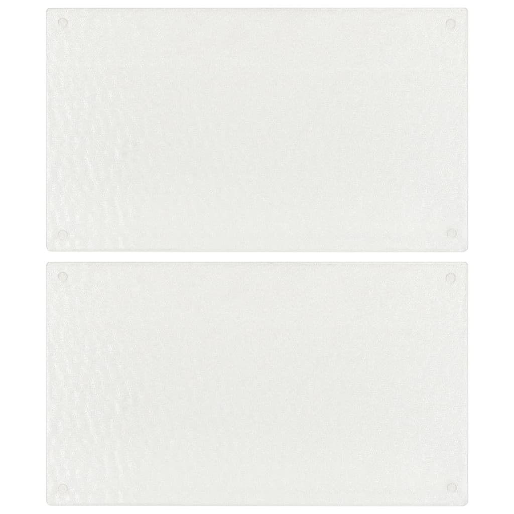 Kuchyňská prkénka 2 ks se vzorem bublinek tvrzené sklo