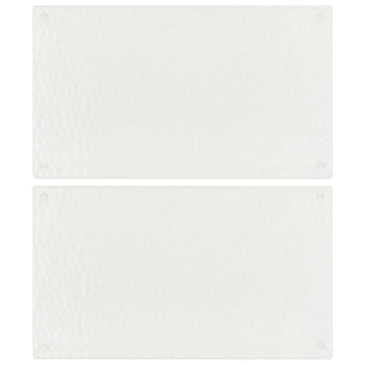 Kuchyňská prkénka 2 ks se vzorem bublinek tvrzené sklo