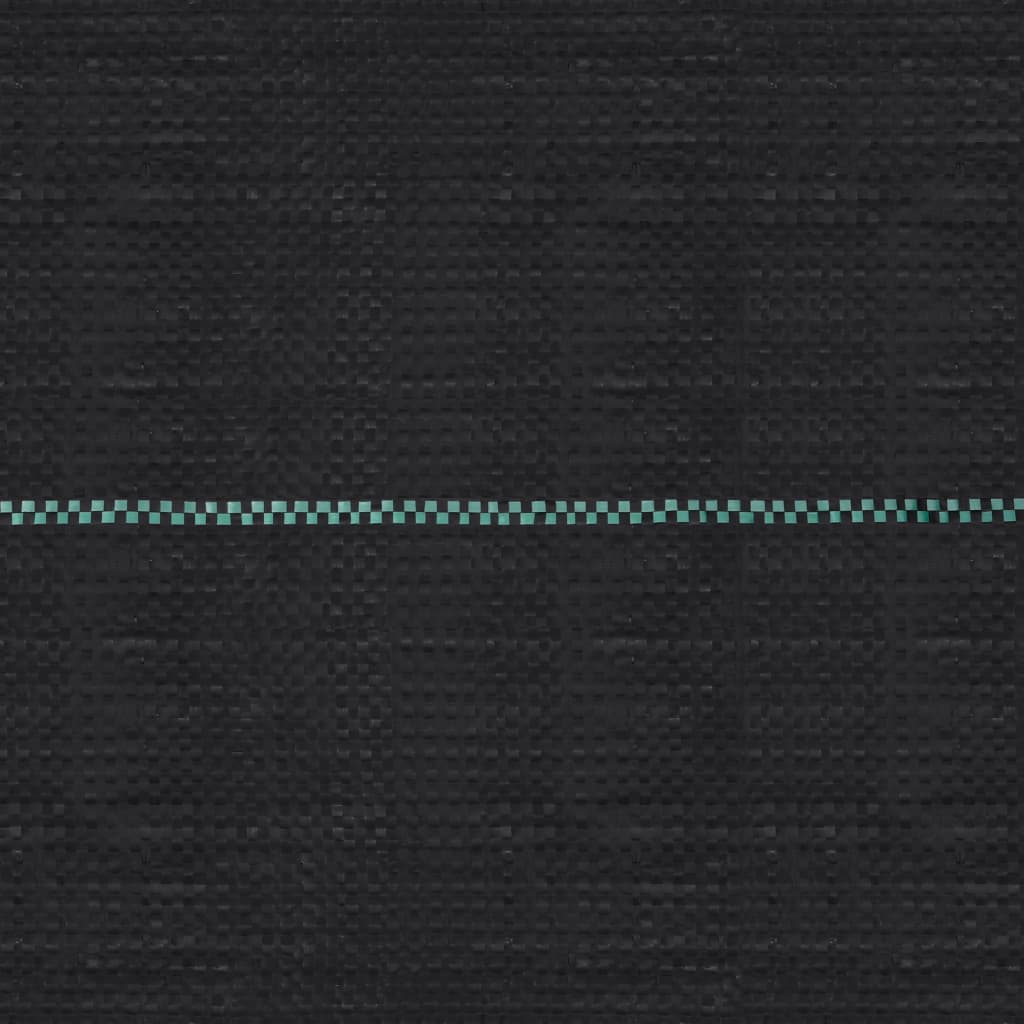 Mulčovací textilie proti plevelu a kořenům černá 1 x 10 m PP