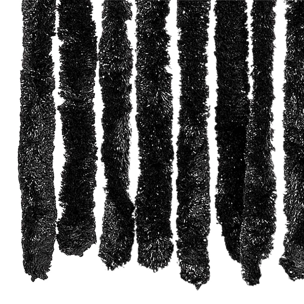 Závěs proti hmyzu antracitový 90 x 200 cm Chenille