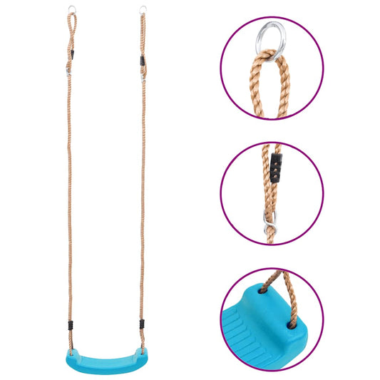 Houpačka pro děti světle modrá