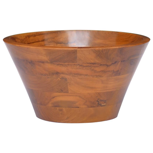 Umývadlo masivní teak Φ40 x 20 cm