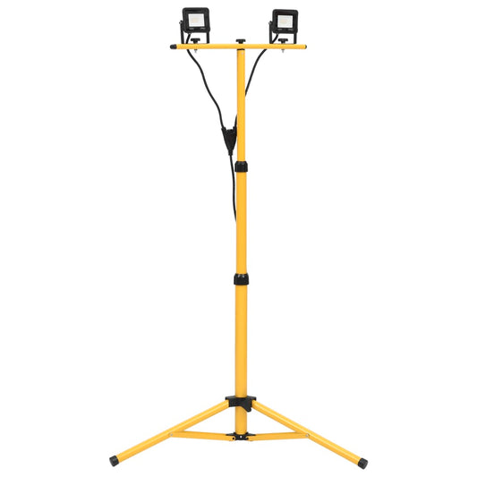 LED reflektor se stojanem 2 x 10 W studené bílé světlo