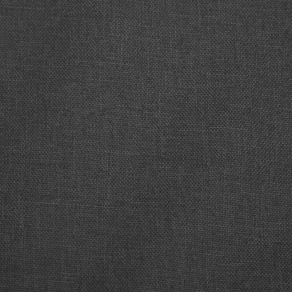 Dvojitý kočárek tmavě šedé a černé  ocel