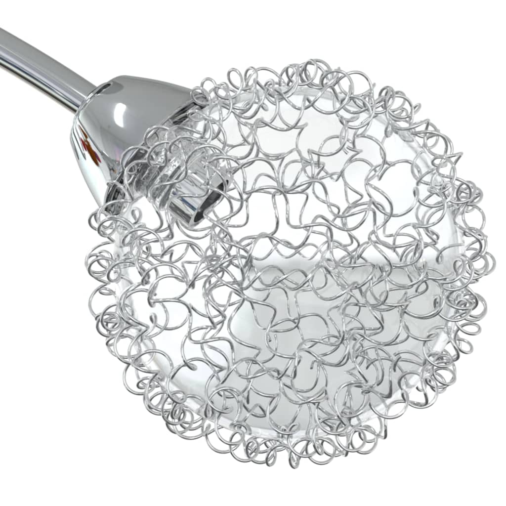 Stropní svítidlo s drátěnými stínidly pro 4 LED G9