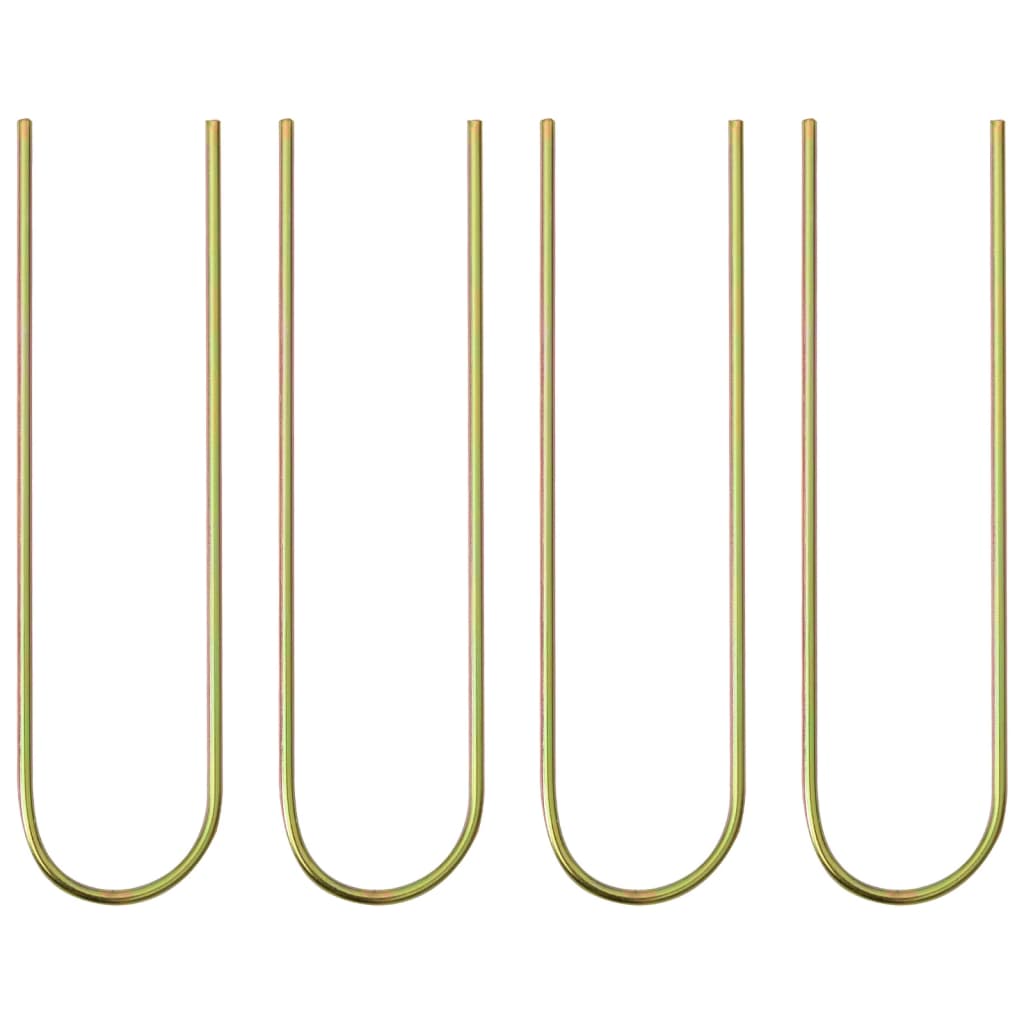 Fotbalový rebounder černý a žlutý 183 x 85 x 120 cm polyester