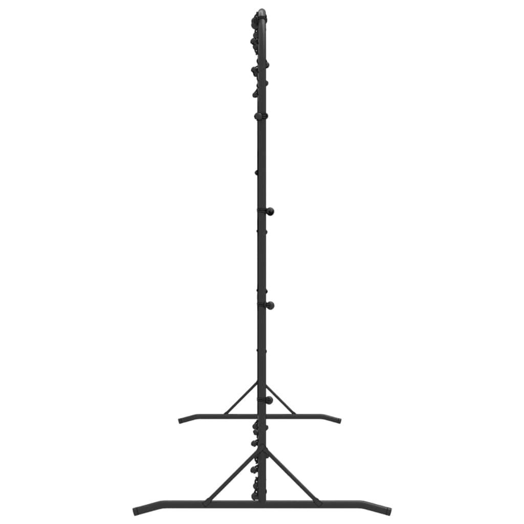 Fotbalový rebounder černý 366 x 90 x 183 cm HDPE