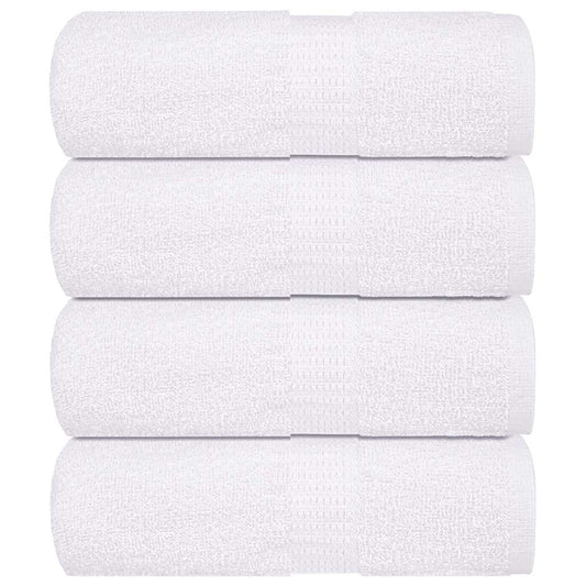 Ručníky pro hosty FROGN 4 ks bílé 30x50 cm 360 g/m²