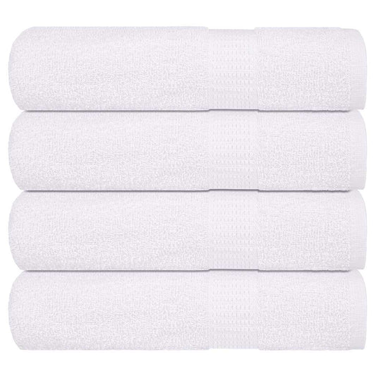 Ručníky FROGN 4 ks bílé 100x150 cm 360 g/m²