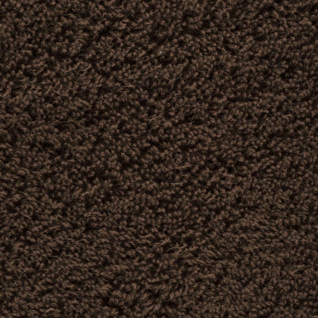 Prémiové ručníky SOLUND 4 ks hnědé 100x200 cm 600 g/m²