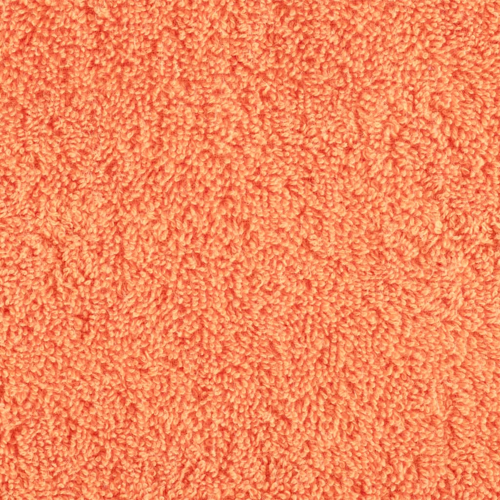 Prémiové osušky SOLUND 10 ks oranžové 100x150 cm 600 g/m²
