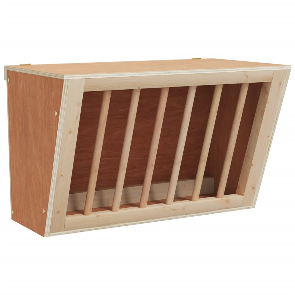 Seník pro králíky 37 x 18,5 x 23 cm masivní jedlové dřevo