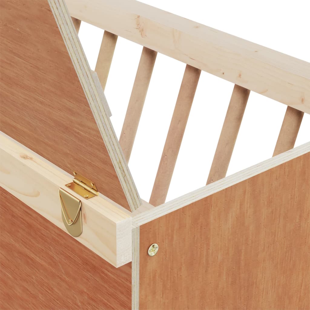 Seník pro králíky 37 x 18,5 x 23 cm masivní jedlové dřevo