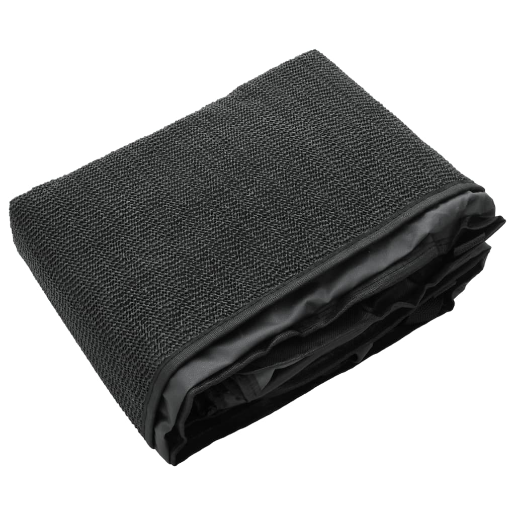 Potah autosedadla pro psy černý 137 x 46 x 50 cm