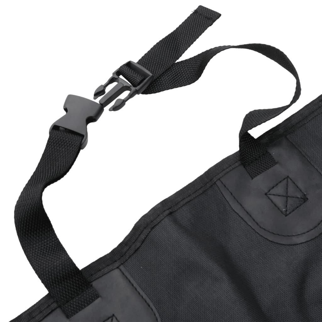 Potah autosedadla pro psy černý 137 x 46 x 50 cm