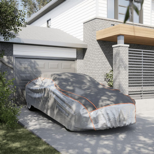 Autopotah pro sedan proti kroupám celý L šedý a stříbrný